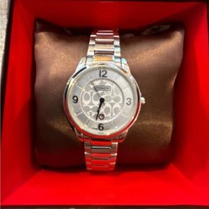 Coach classic signature watch